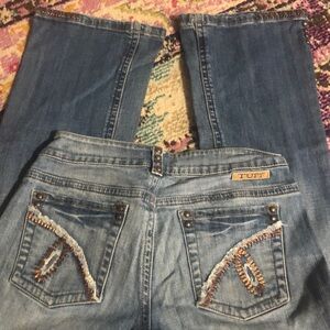 Cowgirl Tuff Women's Boot Cut Jeans - Blue